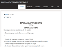 Tablet Screenshot of gdmassage.com